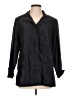 Chico's 100% Polyester Black Raincoat Size Lg (2) - photo 1