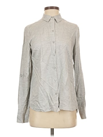 Express Long Sleeve Button-Down Shirt (view 1)