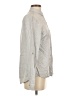 Express 100% Rayon Metallic Gray Long Sleeve Button-Down Shirt Size XS - photo 4