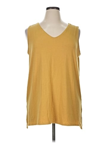 Zenana Sleeveless T-Shirt (view 1)