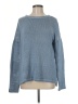Anama 100% Acrylic Solid Blue Pullover Sweater Size M - photo 1