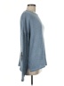 Anama 100% Acrylic Solid Blue Pullover Sweater Size M - photo 4