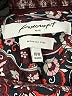 Foxcroft 100% Cotton Print Burgundy 3/4 Sleeve Button-Down Shirt Size 18 - photo 7