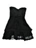 Bebe 100% Polyester Black Cocktail Dress Size XXS - photo 2