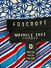 Foxcroft Blue 3/4 Sleeve Button-Down Shirt Size 18 - photo 7
