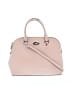 MICHAEL Michael Kors Solid Pink Leather Satchel One size - photo 1