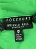 Foxcroft Green 3/4 Sleeve Button-Down Shirt Size 18 - photo 7