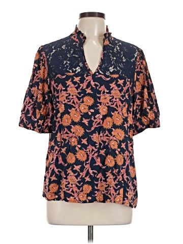 Porridge Short Sleeve Blouse (view 1)