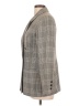 Due Per Due Plaid Gray Blazer Size 10 - photo 5