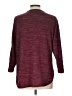 Cathy Daniels Burgundy 3/4 Sleeve Top Size L - photo 2