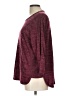 Cathy Daniels Burgundy 3/4 Sleeve Top Size L - photo 5