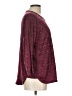 Cathy Daniels Burgundy 3/4 Sleeve Top Size L - photo 4
