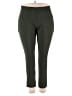 Lands' End Solid Green Active Pants Size 2X - photo 1