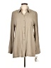 Wild Rose Tan Long Sleeve Blouse Size 10 - photo 1