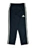 Adidas 100% Polyester Blue Track Pants Size S (kids) - photo 1
