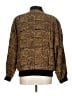 Sunny Leigh 100% Silk Print Gold Jacket Size L - photo 2