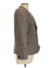 Giorgio Sant'Angelo 100% Wool Tweed Brown Wool Blazer Size 10 - photo 4