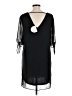 Soprano 100% Polyester Black Casual Dress Size L - photo 2