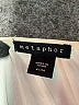 metaphor 100% Polyester Ivory Long Sleeve Blouse Size XL - photo 7