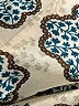 Anna Sui 100% Polyester Ivory 3/4 Sleeve Blouse Size L - photo 7