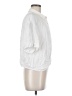 Rose + Olive Ivory White Short Sleeve Blouse Size M - photo 4