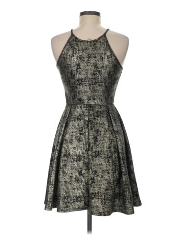 Aqua Cocktail Dress (view 2)