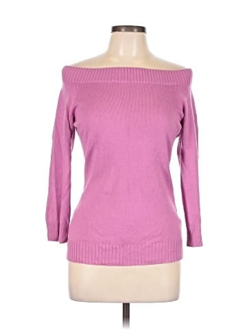 Bebe Silk Pullover Sweater (view 1)