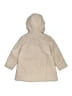 Zara 100% Polyester Solid Tan Coat Size 6 - photo 2