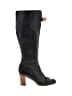 Claudia Ciuti Black Boots Size 9 1/2 - photo 1