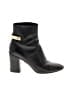 Givenchy 100% Leather Solid Black Ankle Boots Size 6 1/2 (estimated) - photo 1