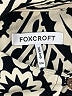 Foxcroft 100% Cotton Paisley Ivory Long Sleeve Blouse Size 18 - photo 7