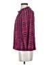 BCBGMAXAZRIA 100% Silk Pink 3/4 Sleeve Silk Top Size XS - photo 5