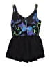 Longitude Paisley Black Swimsuit Top Size 16 - photo 2