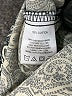 Foxcroft 100% Cotton Paisley Gray Long Sleeve Button-Down Shirt Size 18 - photo 5