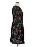 Connected Apparel Floral Black Casual Dress Size 14 - photo 4