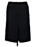 Max Mara 100% Wool Solid Black Wool Skirt Size 6 - photo 2