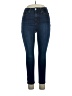 Seven7 Solid Blue Jeans Size 16 - photo 1