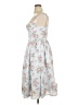 Cider 100% Polyester Floral White Cocktail Dress Size XL - photo 5