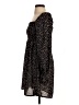 Missguided 100% Polyester Hearts Black Casual Dress Size 4 - photo 5