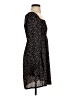 Missguided 100% Polyester Hearts Black Casual Dress Size 4 - photo 4