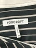 Foxcroft Stripes Black Long Sleeve Button-Down Shirt Size 1X - photo 7