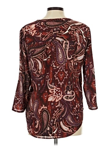 Maurices 3/4 Sleeve Blouse (view 2)