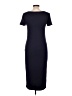 Forever 21 Solid Blue Casual Dress Size L - photo 2