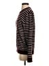 Gap 100% Cotton Stripes Brown Pullover Sweater Size S - photo 5