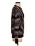 Gap 100% Cotton Stripes Brown Pullover Sweater Size S - photo 4