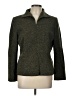Linda Allard Ellen Tracy Tweed Green Jacket Size 12 - photo 1