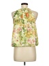 Rose + Olive 100% Polyester Yellow Sleeveless Blouse Size M - photo 2