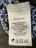 Foxcroft 100% Cotton Paisley Blue Long Sleeve Button-Down Shirt Size 18 - photo 8