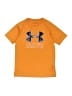 Under Armour 100% Polyester Orange Active T-Shirt Size L (youth) - photo 1