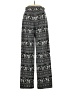 Pink Republic Print Black Casual Pants Size S - photo 2